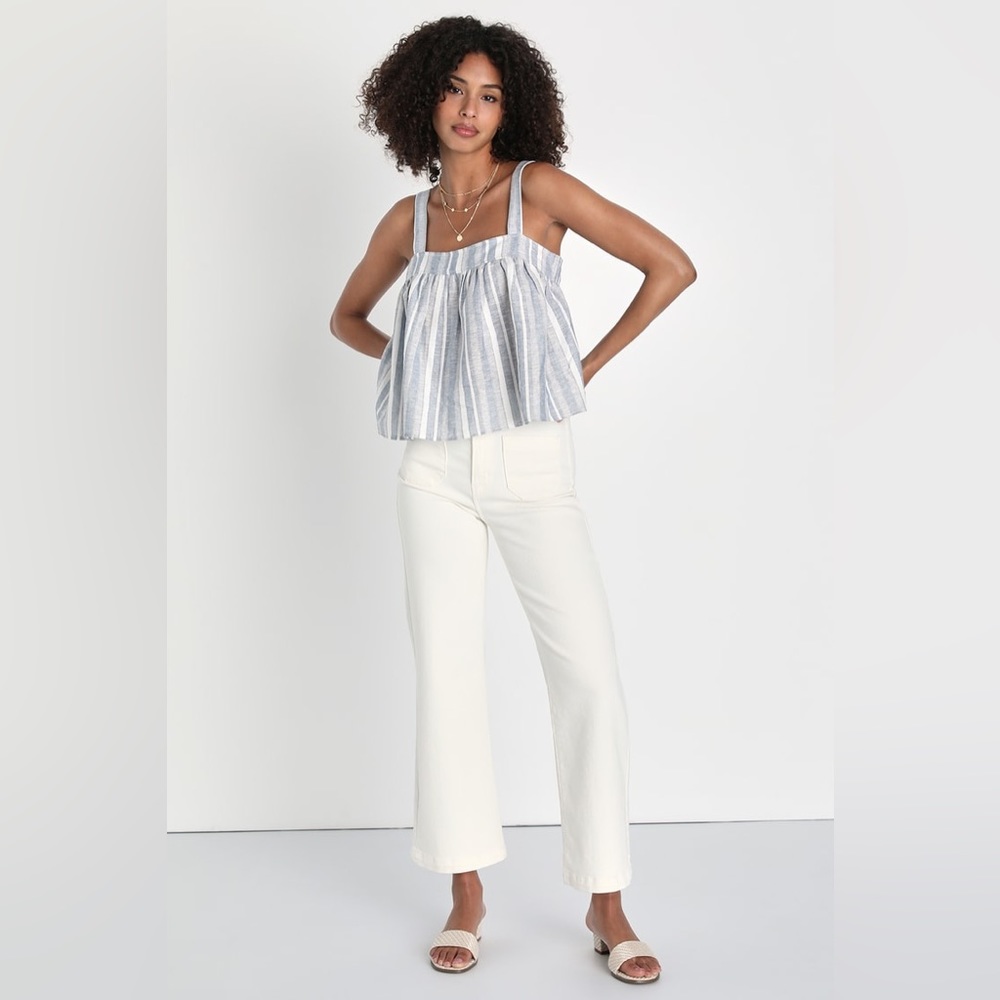 Linen Tank Top - Picture 4 of 5
